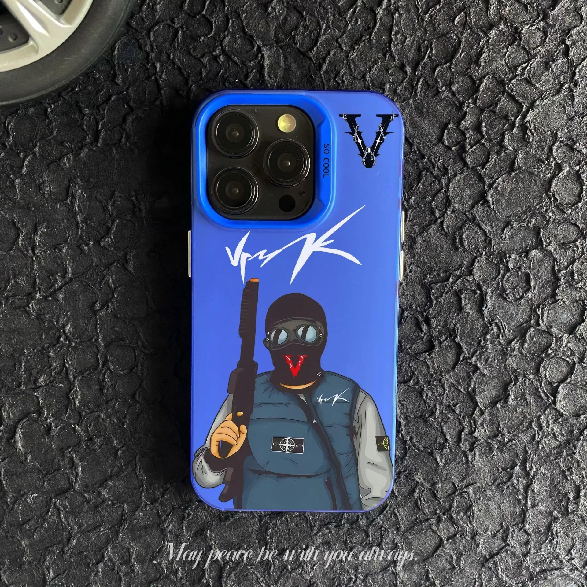 Coque Vrunk iPhone 7 / 8 / XS / XR / 11 / 12 / 13 / 14 / 15 / 16 Pro Max – Design luxe multicolore