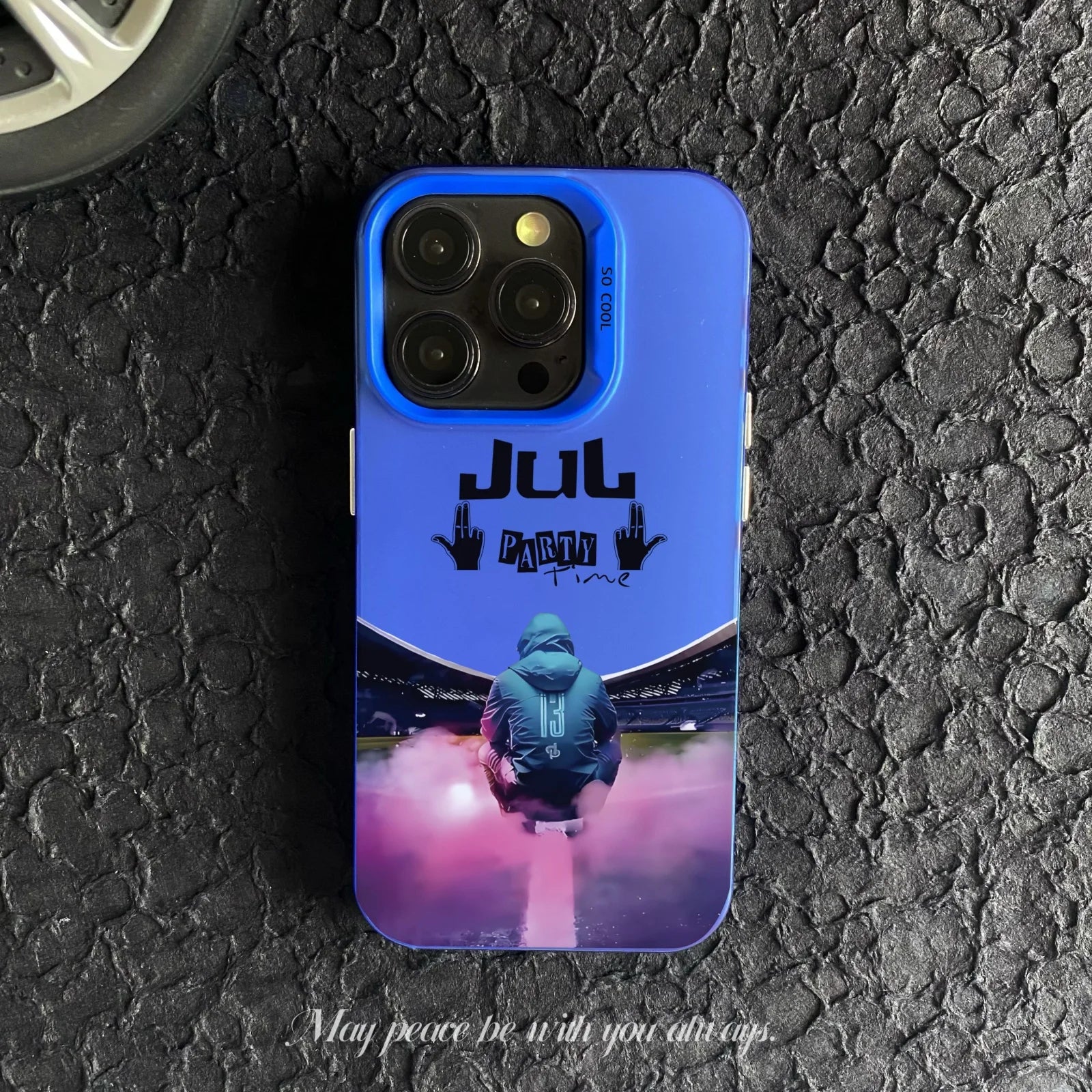 Coque Jul Electroplate iPhone XS / XR / 13 Mini / 15 Plus / 16 Pro Max – Design unique impression UV